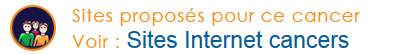 Sites proposés pour ce cancer